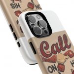 Phone Case — Vintage "Call On His Name" Tough Magnetic Cover