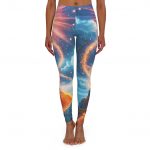 Lighthouse Dreamscape Leggings - Women's Vibrant Coastal Fantasy Yoga Pants