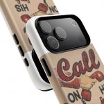 Phone Case — Vintage "Call On His Name" Tough Magnetic Cover