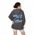 Horse Print Windbreaker Jacket