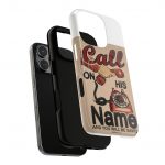 Phone Case — Vintage "Call On His Name" Tough Magnetic Cover