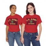 U.S. Army Veteran T-Shirt — Military Emblem Tribute Tee