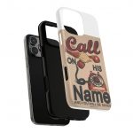 Phone Case — Vintage "Call On His Name" Tough Magnetic Cover