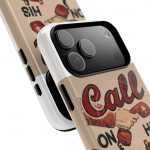 Phone Case — Vintage "Call On His Name" Tough Magnetic Cover