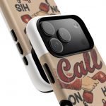 Phone Case — Vintage "Call On His Name" Tough Magnetic Cover