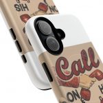 Phone Case — Vintage "Call On His Name" Tough Magnetic Cover