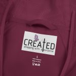 Emblem Windbreaker Jacket — Neon Yellow Crest Full-Zip Hooded Shell