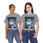 Wolf Forest Graphic Tee — Mystical Wolf Nature T-Shirt