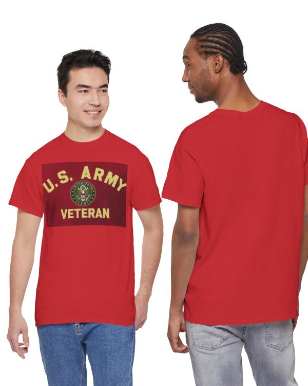 U.S. Army Veteran T-Shirt — Military Emblem Tribute Tee