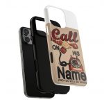 Phone Case — Vintage "Call On His Name" Tough Magnetic Cover
