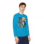 Youth Long Sleeve Faith Tee, Christian Apparel for Kids, Spiritual Gifts, Resurrection Message, Easter Celebration Wear
