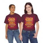 Christian Scripture T-Shirt — “Train Up a Child” Proverbs 22:6 Inspirational Tee