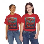 Christian Graphic Tee - "There Is Power in the Blood of Jesus" Faith T-Shirt