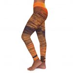 Sunset Ocean Leggings — Women's Beach Sunset Print Yoga Leggings
