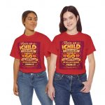 Christian Scripture T-Shirt — “Train Up a Child” Proverbs 22:6 Inspirational Tee