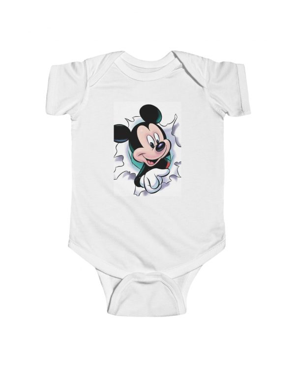 Mickey Mouse Baby Bodysuit – Cute Peekaboo Infant Onesie