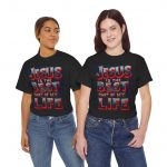 Christian T-Shirt - "Jesus Is The Best Part Of My Life" Inspirational Faith Tee