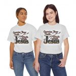 Christian T-Shirt - "Exercise Your Faith... Walk With Jesus" Inspirational Tee