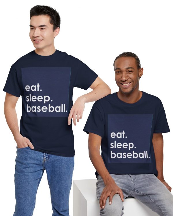 Eat. Sleep. Baseball. Tee — Baseball Lover Graphic T‑Shirt