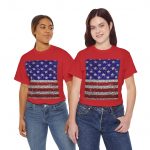 Vintage Distressed American Flag T-Shirt