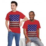 Vintage Distressed American Flag T-Shirt
