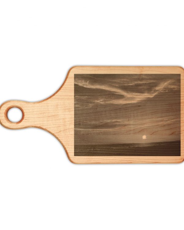 Engraved Wood Cutting Board — Rustic Personalized Chopping Board