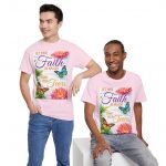 Faith Over Tears T-Shirt — Inspirational Butterfly Floral Christian Quote Tee