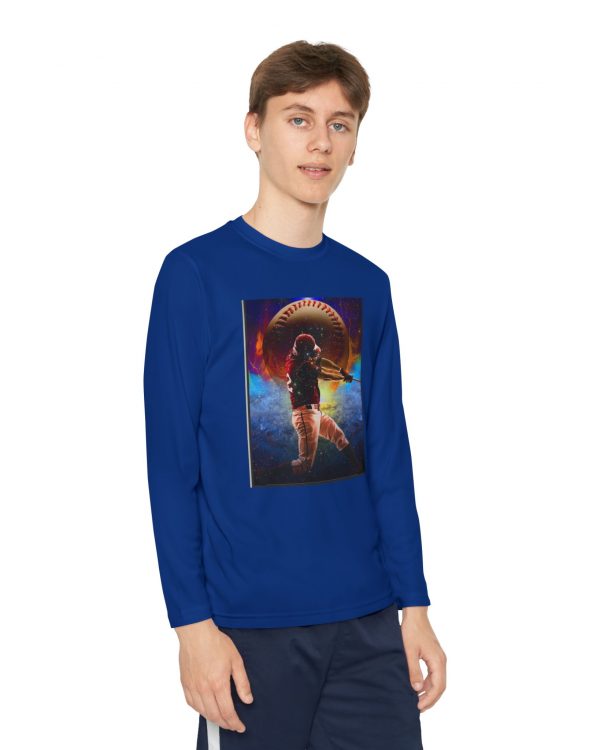Cosmic Adventure Youth Long Sleeve Tee - Fun Graphic Shirt, Space Theme Apparel, Kids' Gift for Birthdays, Holidays, Sporting Activities
