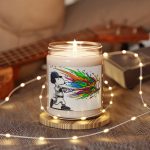 Baseball Snoopy Soy Candle — 9oz Scented Jar (Color Splash Batter)