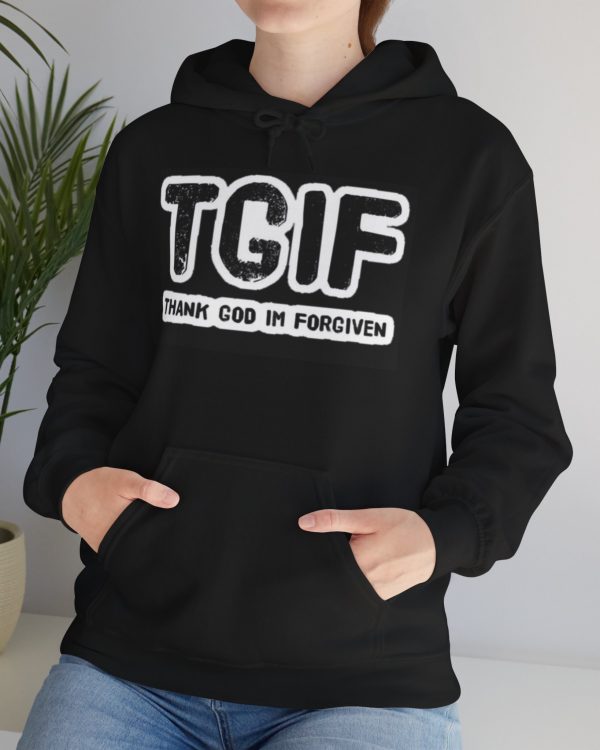TGIF Unisex Hoodie - Perfect for Fridays, Relaxed Vibes, Casual Wear, Gift for Friends, Hoodie for Everyday Comfort