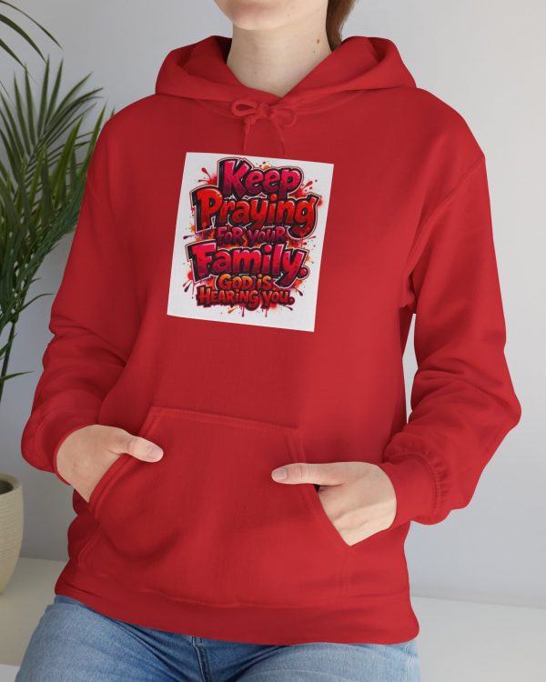 Hoodie — "Keep Dis-tracting the Family" Bold Graffiti Pullover