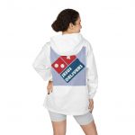 Windbreaker Jacket — "Jesus Delivers" Graphic Hooded Windbreaker