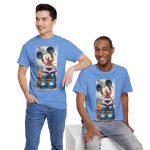 Mickey Mouse Heart Graphic Tee — Cute Cartoon Love T-Shirt