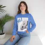 Snoopy "Hi!" Crewneck Sweatshirt