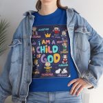 Child of God Kids T-Shirt – Bright Faith Affirmation Tee