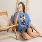 Mickey Mouse Heart Graphic Tee — Cute Cartoon Love T-Shirt