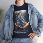 "Whoever drinks from this water will never thirst again" Christian Faith Based T-Shirt