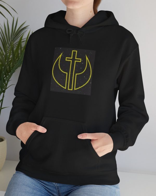 Faith-Inspired Unisex Hoodie, Cozy Christian Sweatshirt, Gift for Believers, Spiritual Apparel, Church Event Wear