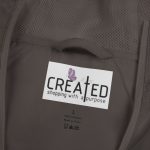 Windbreaker Jacket — "Never Stop Believing in the Power of God" Inspirational Zip Hoodie