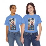 Mickey Mouse Heart Graphic Tee — Cute Cartoon Love T-Shirt