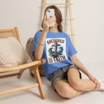 Anchored in Faith T-Shirt — Nautical Anchor Christian Graphic Tee