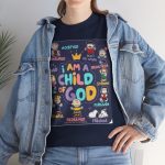 Child of God Kids T-Shirt – Bright Faith Affirmation Tee