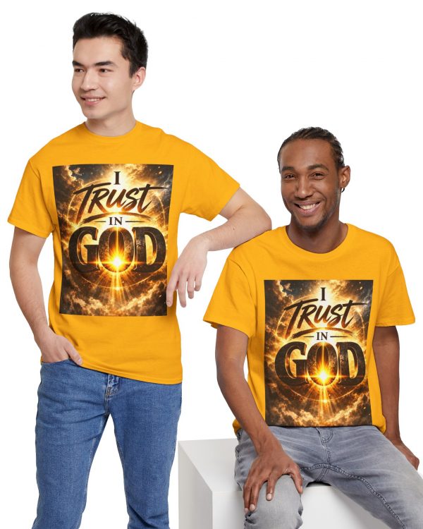 I Trust in God Graphic Tee — Christian Faith Inspirational T-Shirt