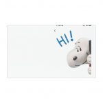 Snoopy 'Hi!' Car Magnet — Peanuts Cute Cartoon Vehicle Decal