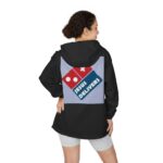 "Jesus Delivers" Graphic Hooded Windbreaker Jacket