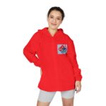 "Jesus Delivers" Graphic Hooded Windbreaker Jacket