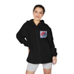 "Jesus Delivers" Graphic Hooded Windbreaker Jacket