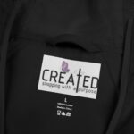 "Jesus Delivers" Graphic Hooded Windbreaker Jacket