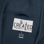 "Jesus Delivers" Graphic Hooded Windbreaker Jacket