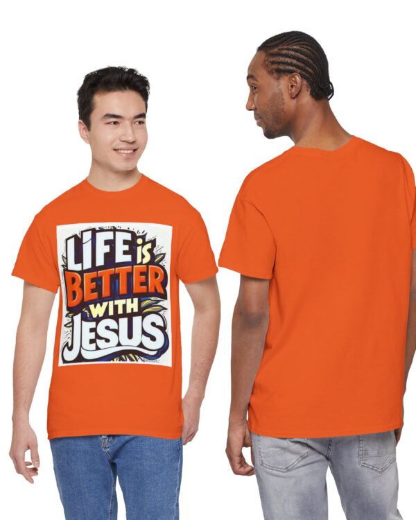 Life Is Better With Jesus — Christian Faith Based T-Shirt